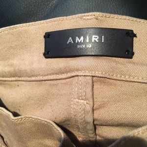 Mens Amiri jeans size 33 nice comfy fit only been worn once!
